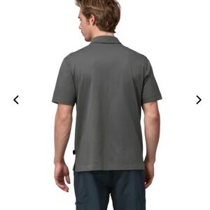 Patagonia Men's Charcoal Polo Shirt